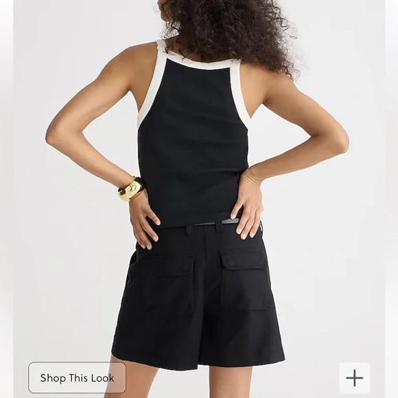 NWT J. Crew Vintage rib lady tank top - Picture 3 of 7